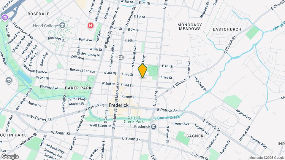 208 E 3rd St Map and Location Details