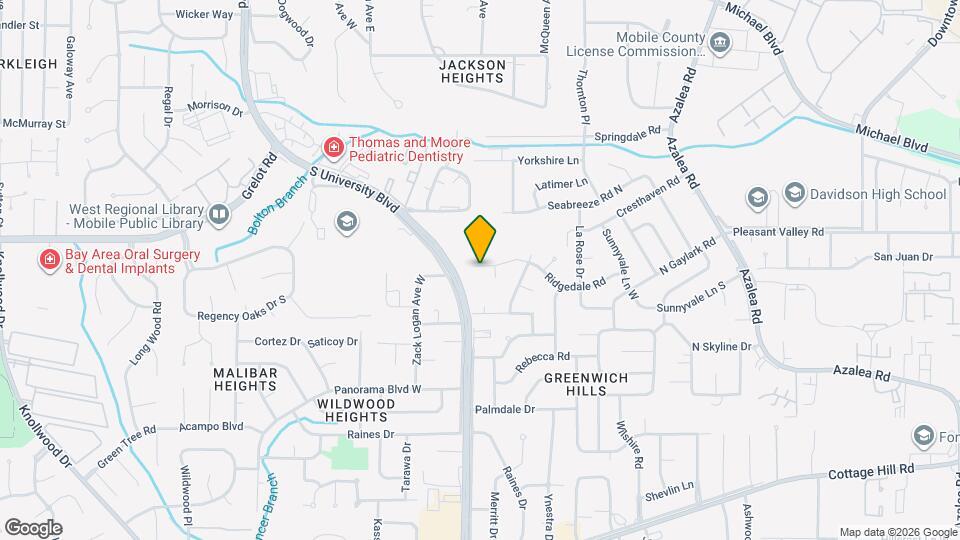 5155 Ridgedale Rd Map and Location Details