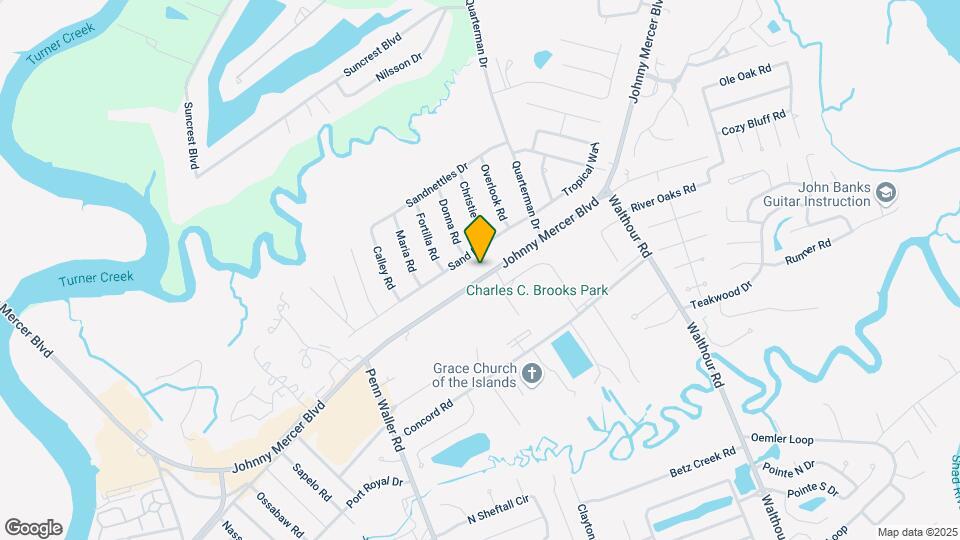 6914 Johnny Mercer Blvd Map and Location Details