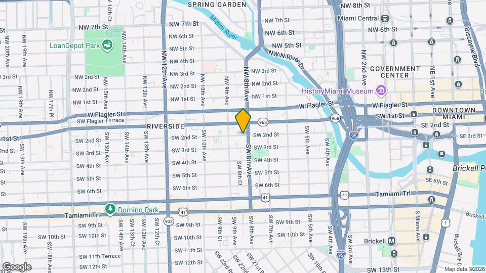 820 SW 2nd St, Unit 2 Mapa y Detalles de la Ubicación