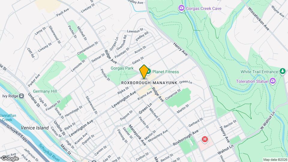 6212 Ridge Ave Map and Location Details