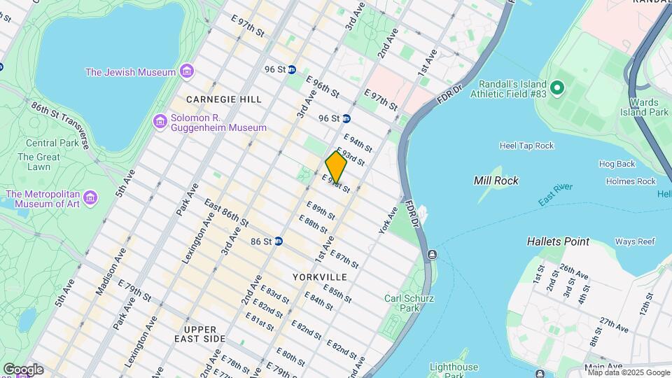324 E 91st St Mapa y Detalles de la Ubicación