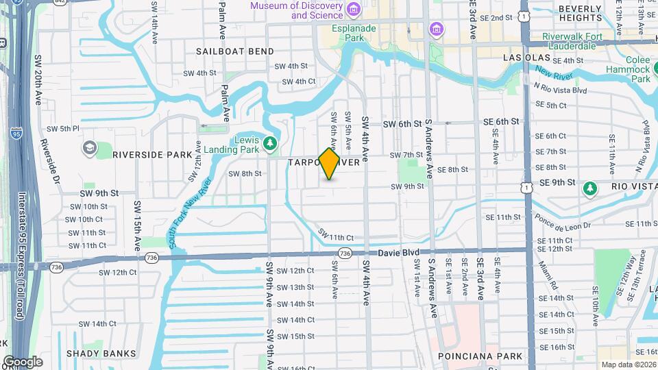 607 SW 9th St Map and Location Details