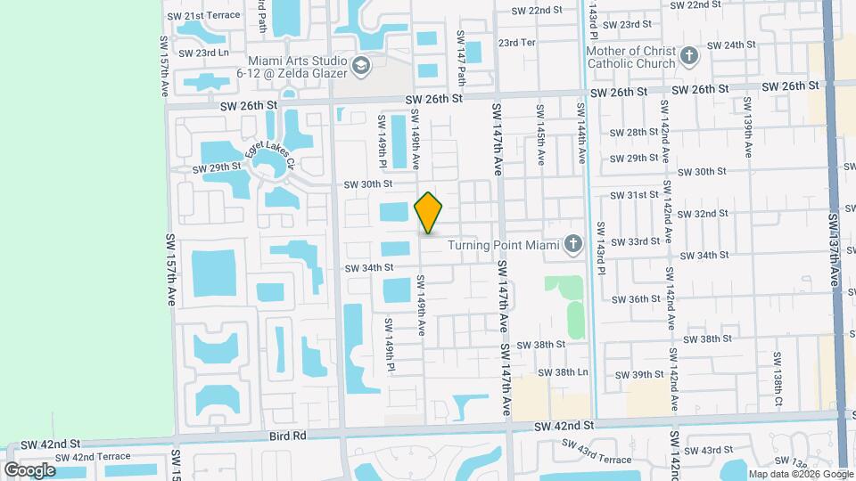 14872 SW 32nd Ln Map and Location Details