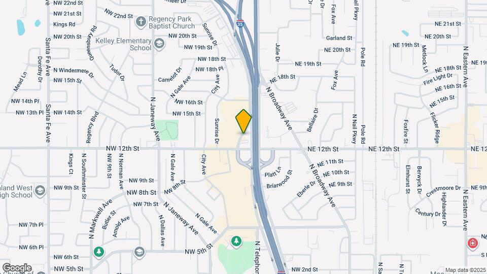 1000 N Gale Ave Map and Location Details