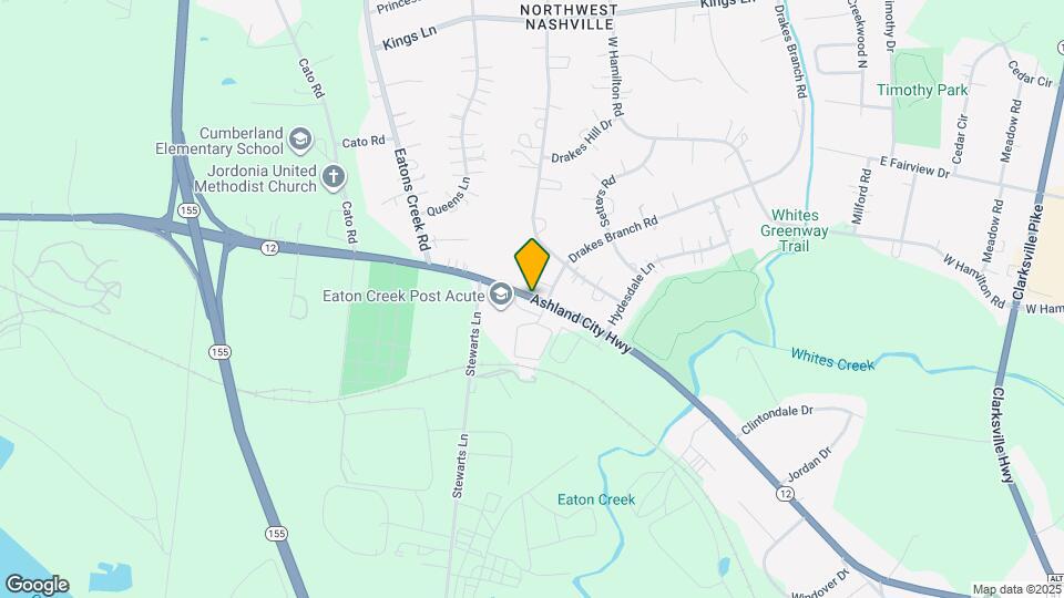 4325 Ashland City Hwy Map and Location Details