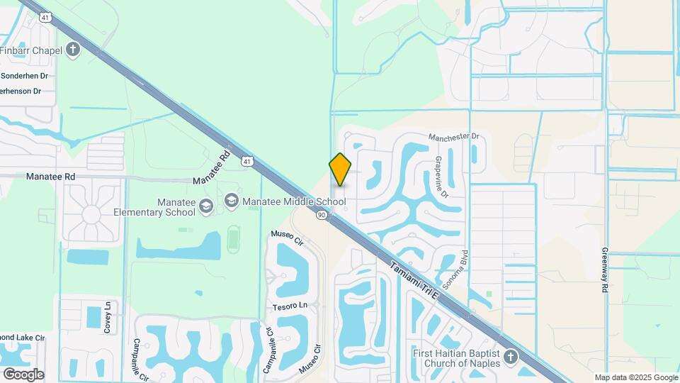 14151 Fall Creek Ct Map and Location Details