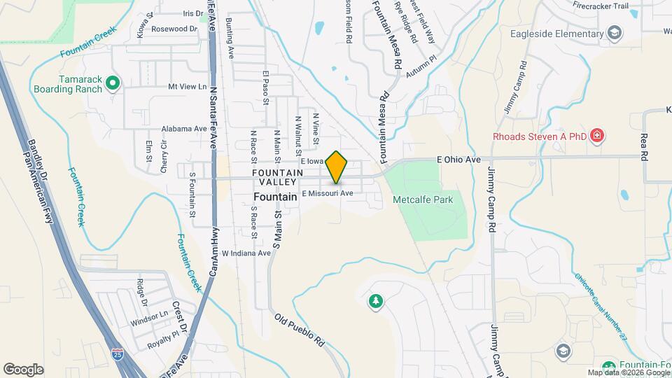 371 E Missouri Ave Map and Location Details