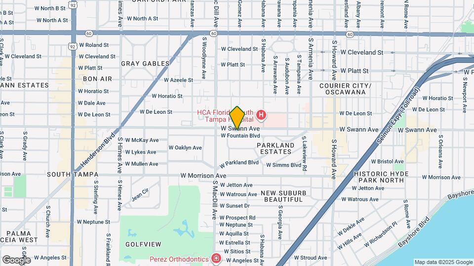 2821 W Fountain Blvd Map and Location Details