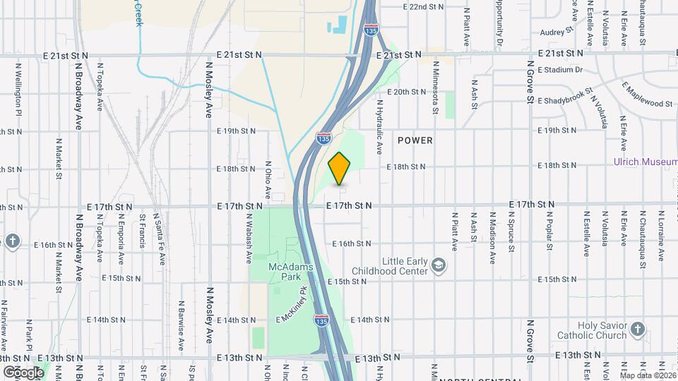 1530 E 17th St N Map and Location Details