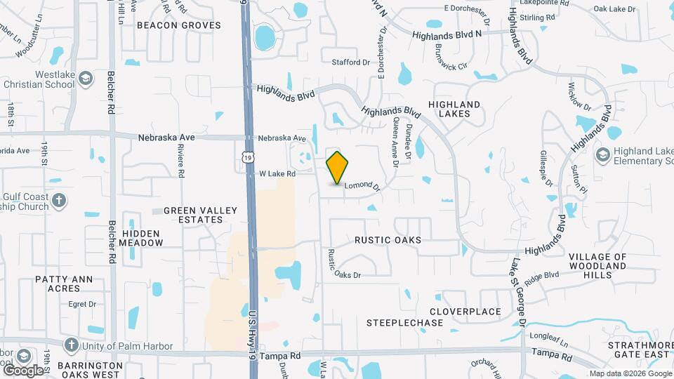 2772 Lomond Dr Map and Location Details