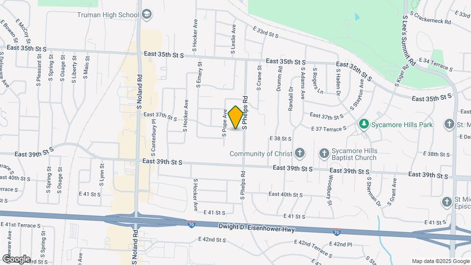 14605 East 37th St S Mapa y Detalles de la Ubicación