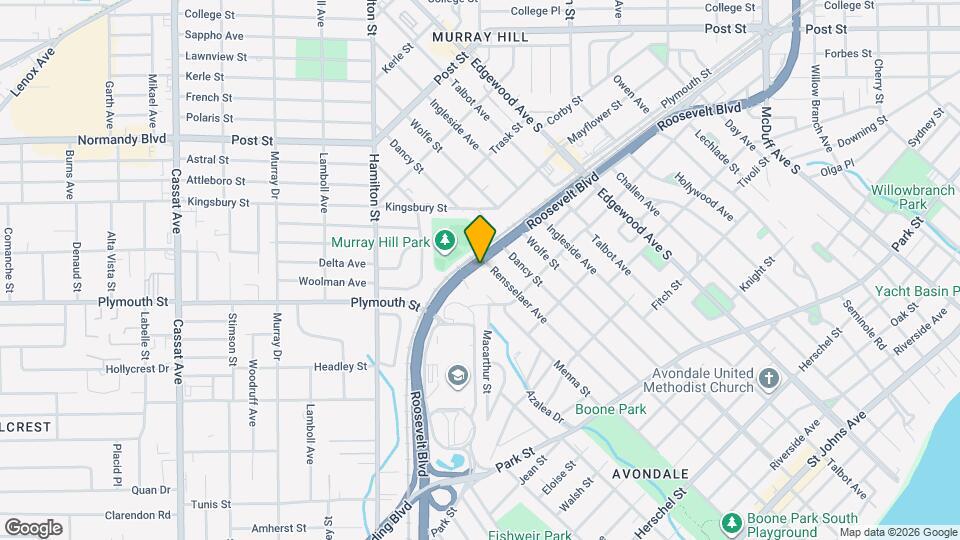 1210 Rensselaer Ave Map and Location Details