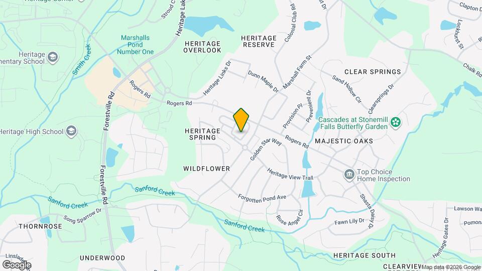 1103 Willowgrass Ln Map and Location Details