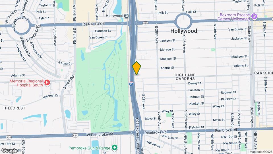 2935 Washington St Map and Location Details