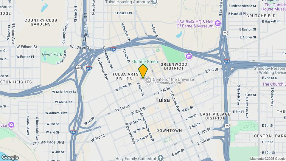 Tribune Lofts Mapa y Detalles de la Ubicación