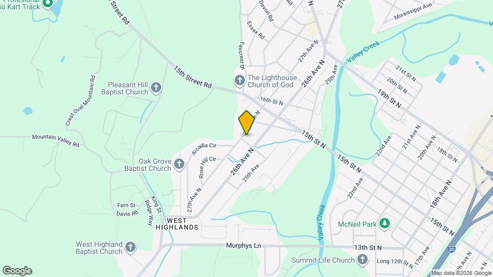 1301 27th Ave N Map and Location Details