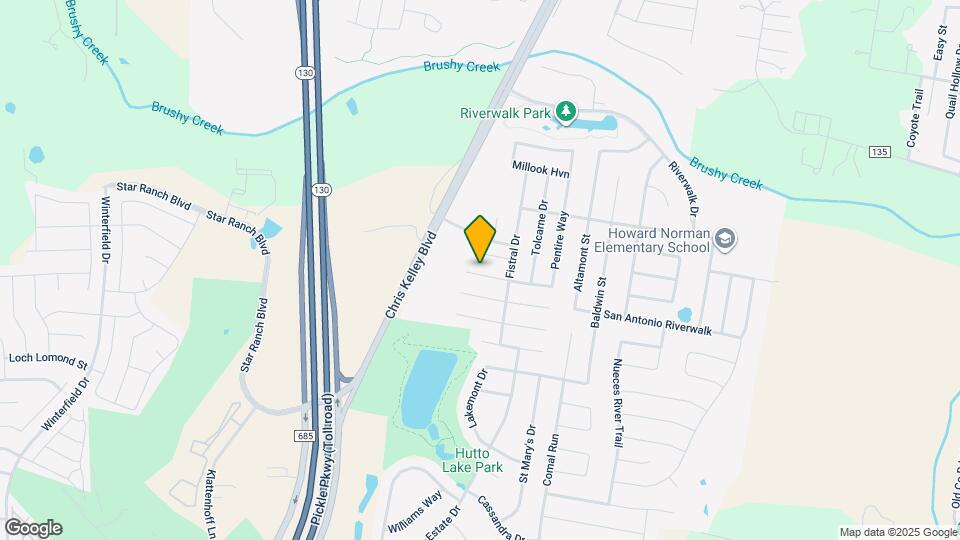 414 Pentire Way Map and Location Details