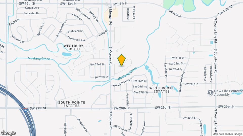 2500 Finesilver Ln Map and Location Details