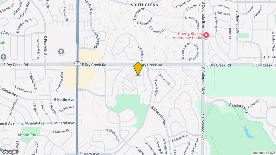 7570 S Cove Cir Map and Location Details