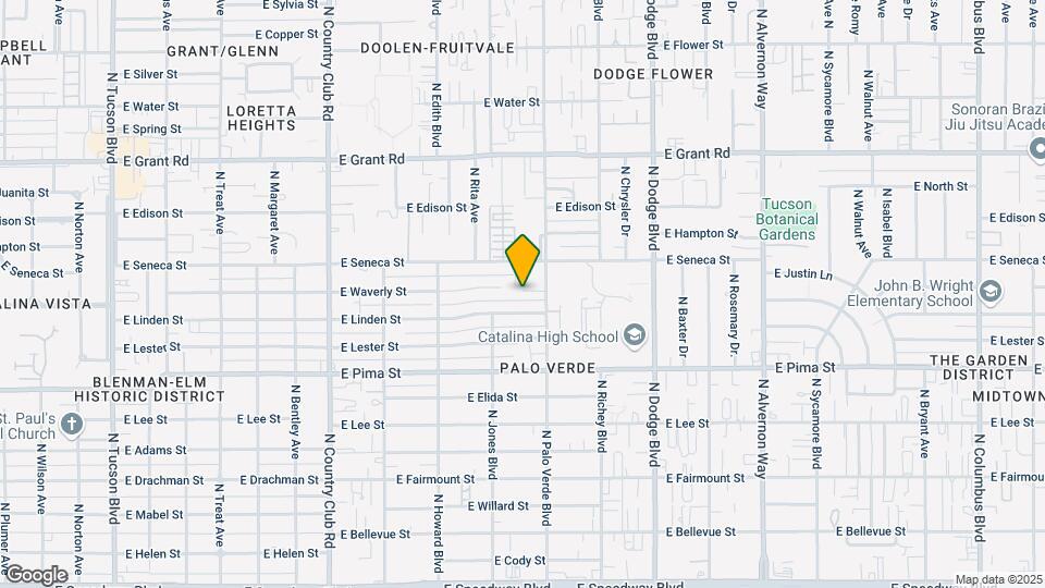 1961 N Palo Verde Blvd Mapa y Detalles de la Ubicación