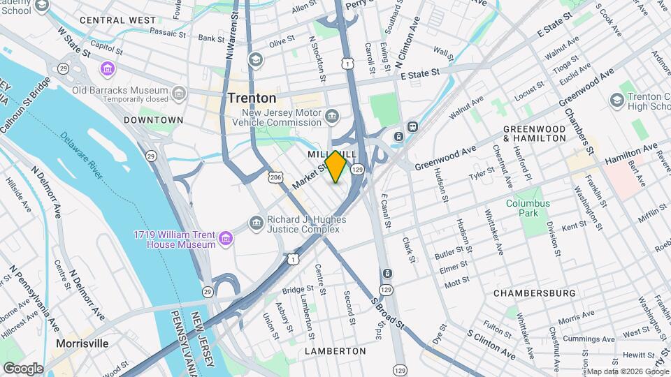 236 Mercer St Map and Location Details