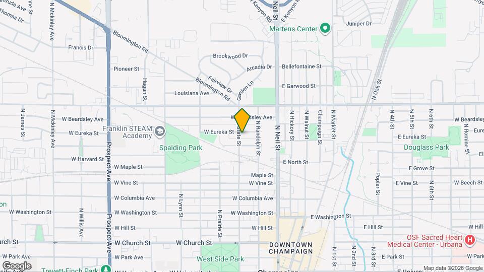 211 W Eureka St, Unit 1W Map and Location Details