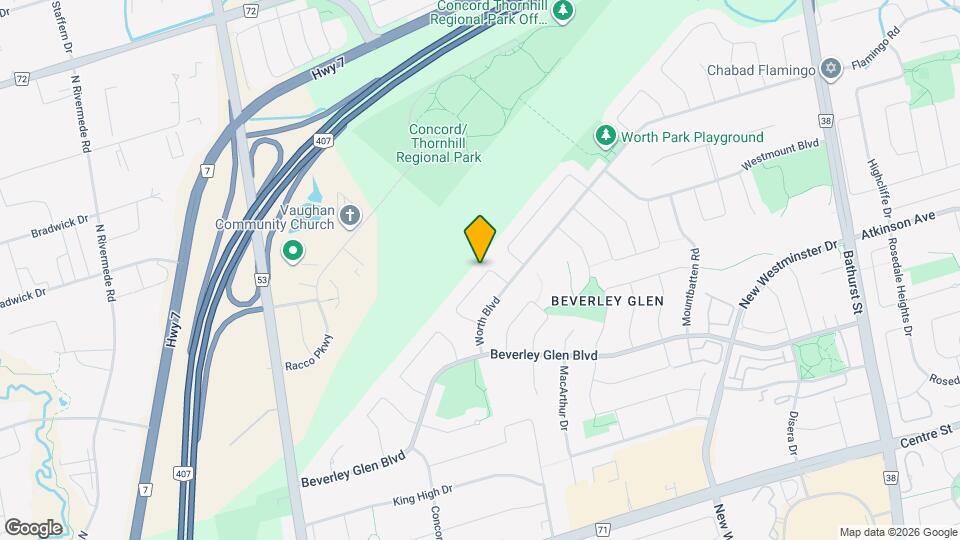 80 Venice Crescent Map and Location Details