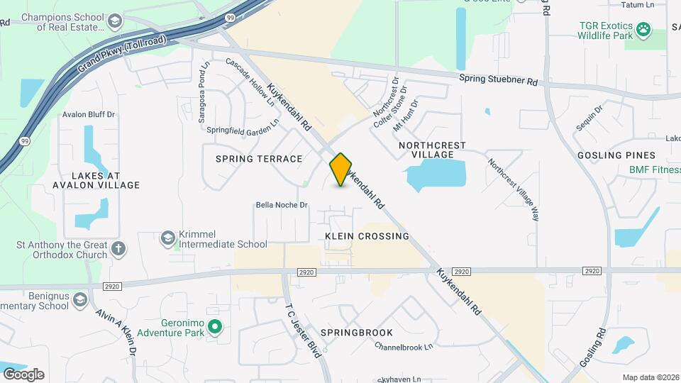 21322 Amesbury Meadow Ln Map and Location Details