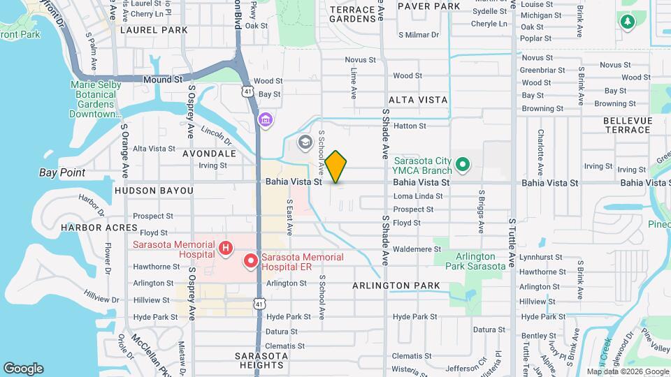 2232 Bahia Vista St Map and Location Details