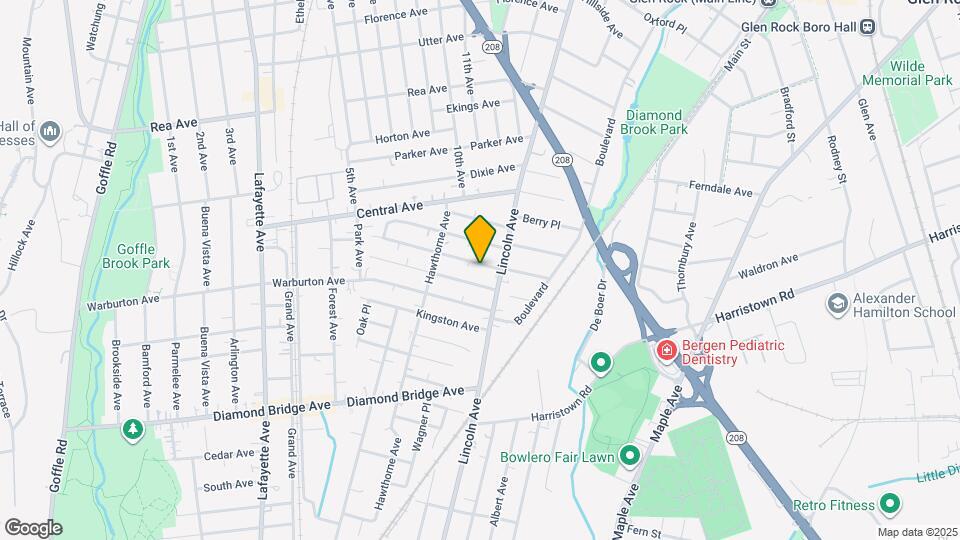 120 Frederick Ave Map and Location Details