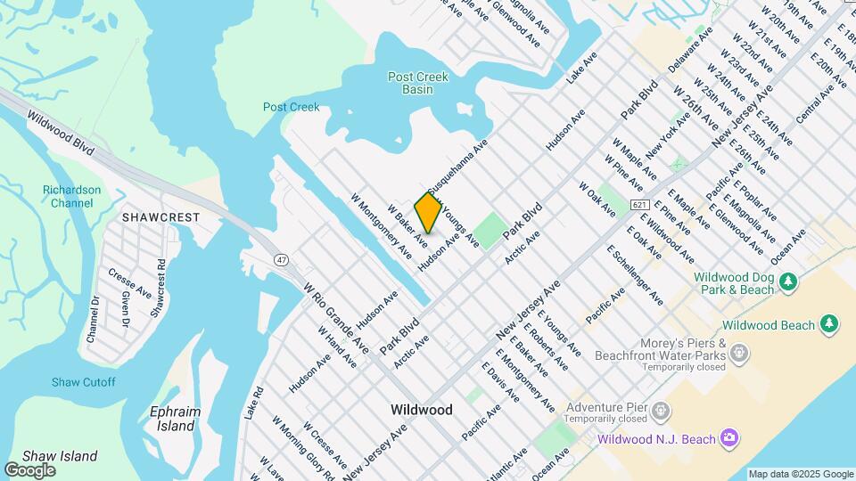 425 W Baker Ave, Unit 3 Map and Location Details