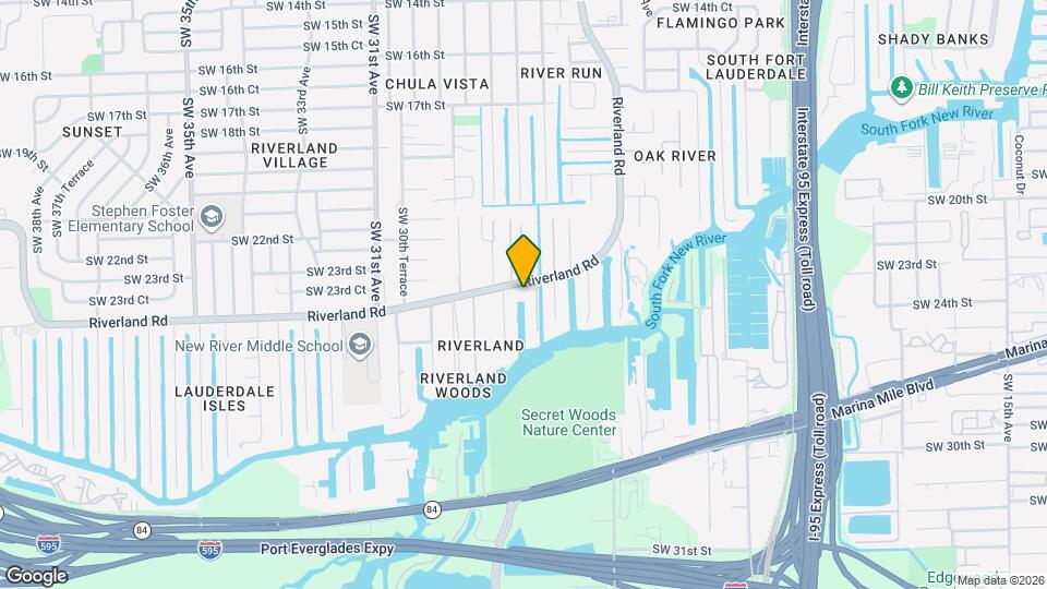 2810 Riverland Rd Mapa y Detalles de la Ubicación