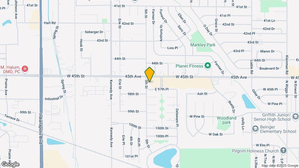 9715 5th St Map and Location Details