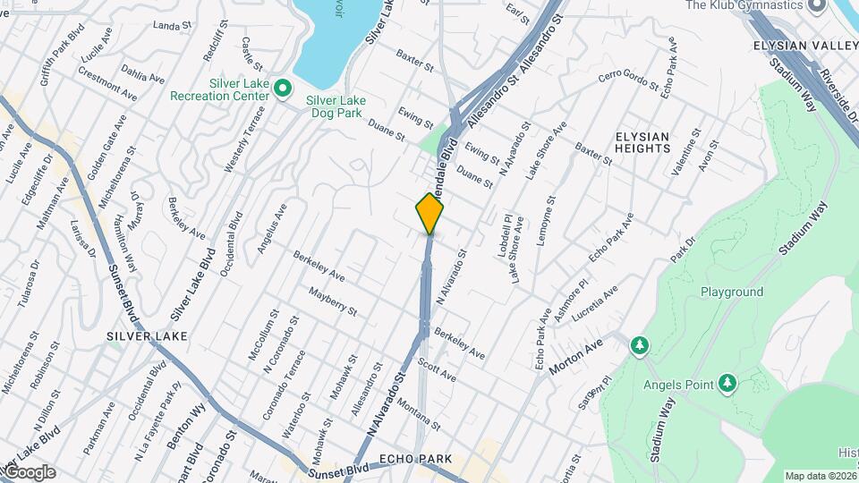 1725 Glendale Blvd, Unit #4 Mapa y Detalles de la Ubicación