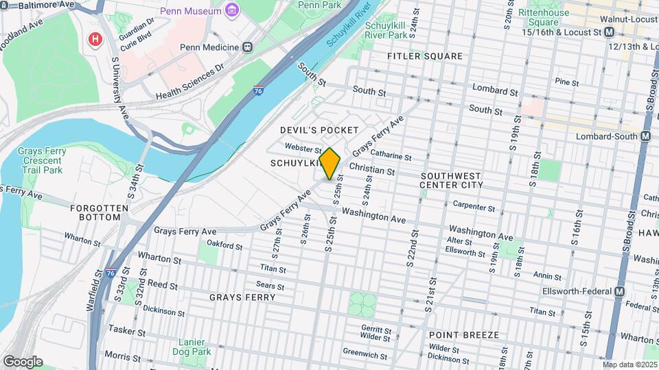 2518 Carpenter St Map and Location Details