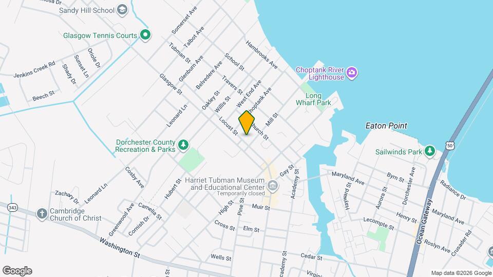 703 Locust St, Unit 3 Map and Location Details
