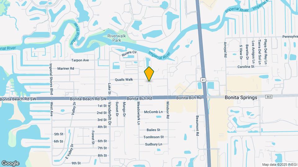 3650 Bonita Bch Rd Map and Location Details