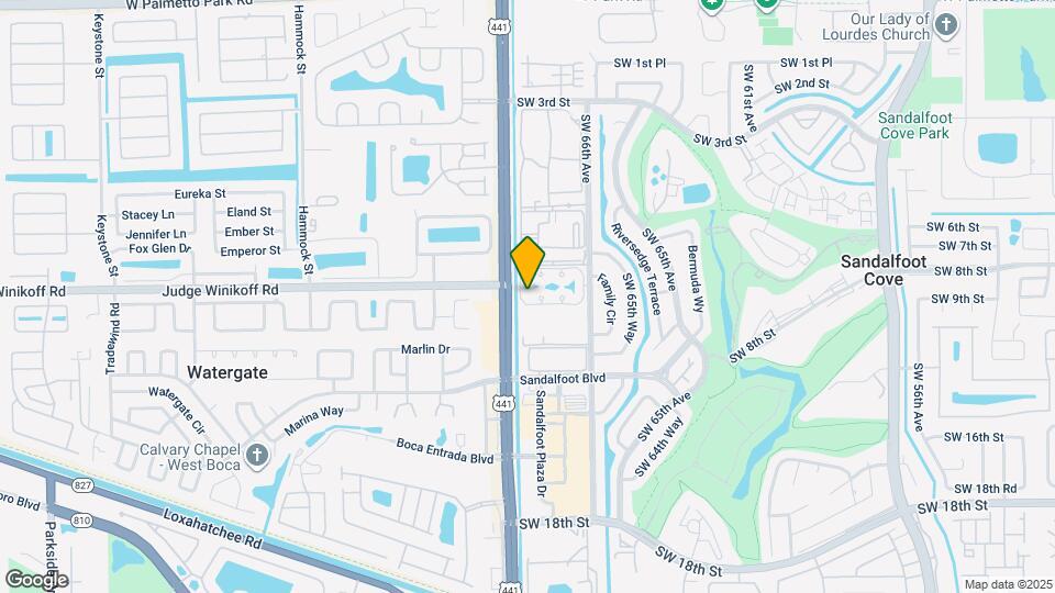 9929 Three Lakes Cir Map and Location Details