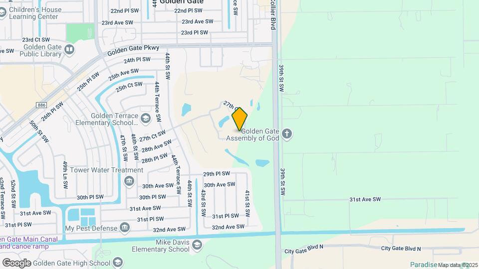 4321 27th Ct SW Map and Location Details