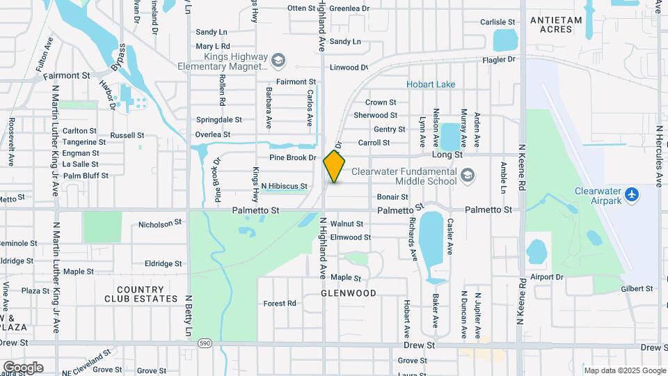 1515 Levern St Map and Location Details
