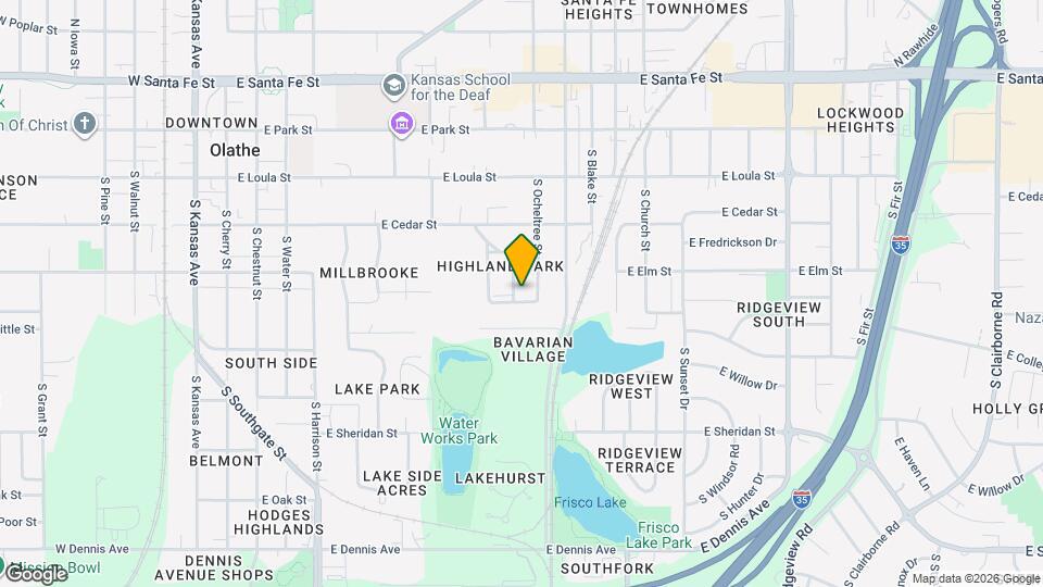 4420 S Parkway Dr Map and Location Details