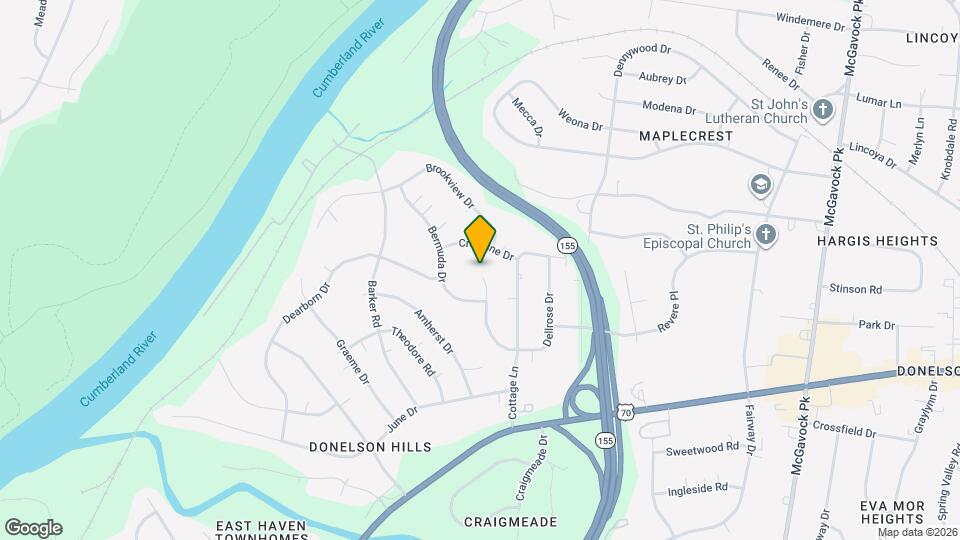 100 Dellrose Dr Mapa y Detalles de la Ubicación