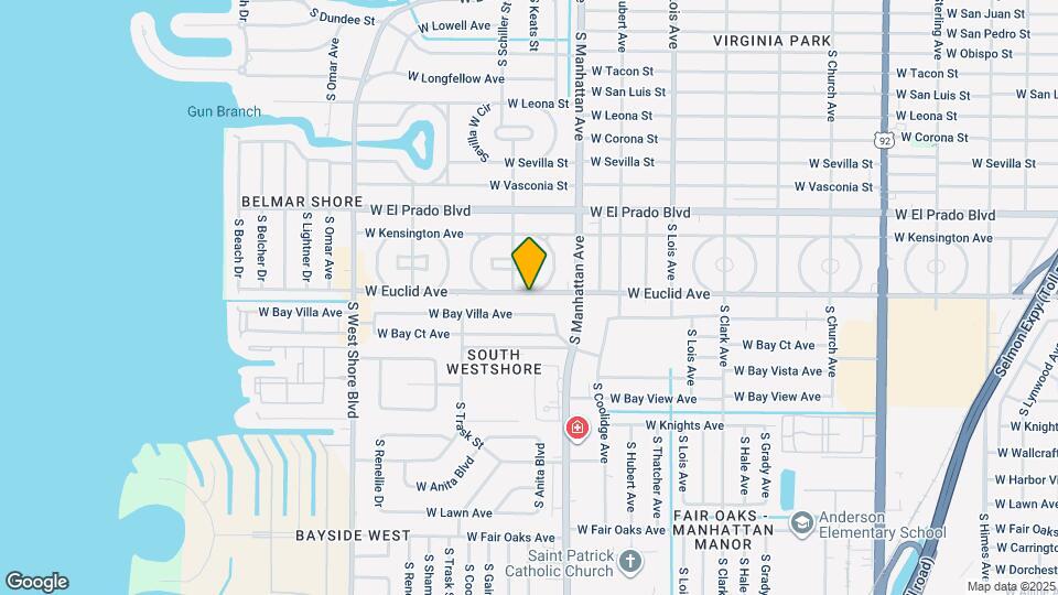 4420 W Euclid Ave Map and Location Details