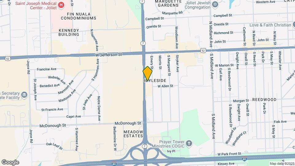 120 S Larkin Ave Mapa y Detalles de la Ubicación
