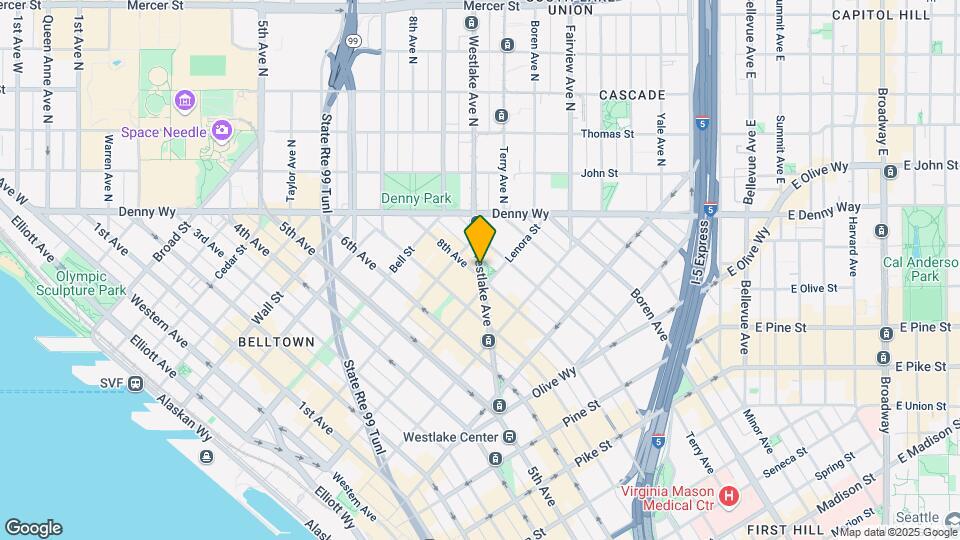 2125 Westlake Ave N Map and Location Details