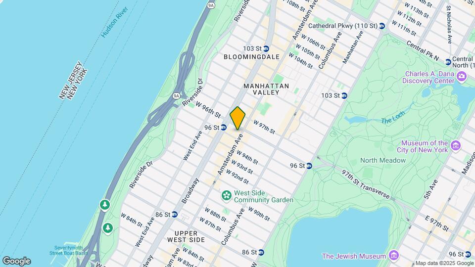 726 Amsterdam Ave Map and Location Details