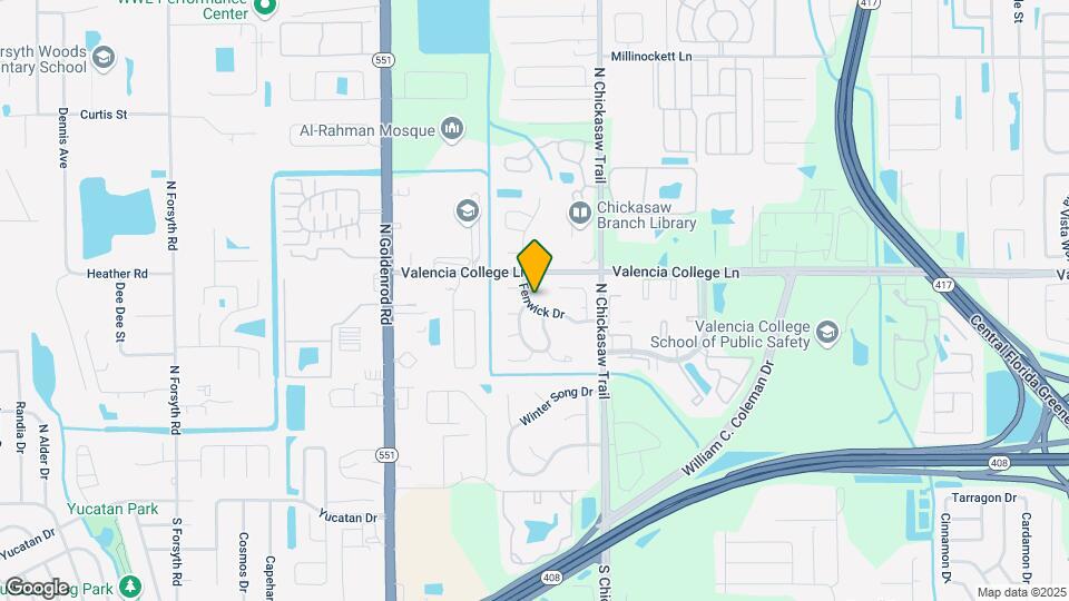 713 Fenwick Dr Map and Location Details