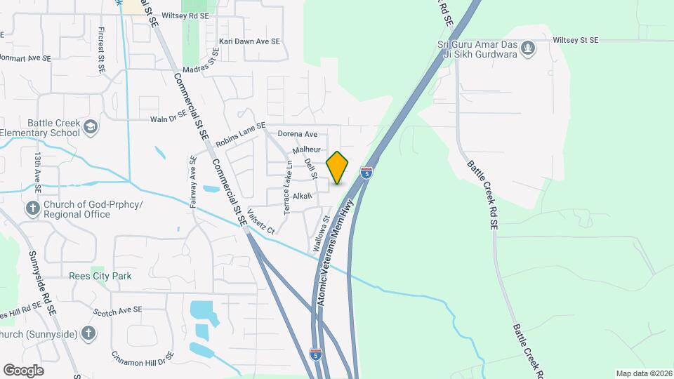 6489 Robin Hood St SE Map and Location Details