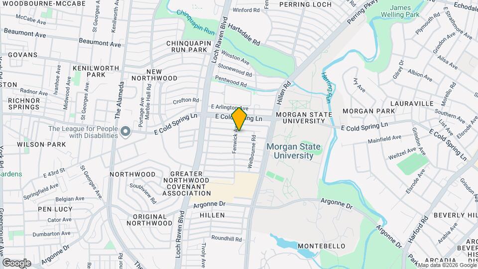 1603 Northgate Rd Map and Location Details